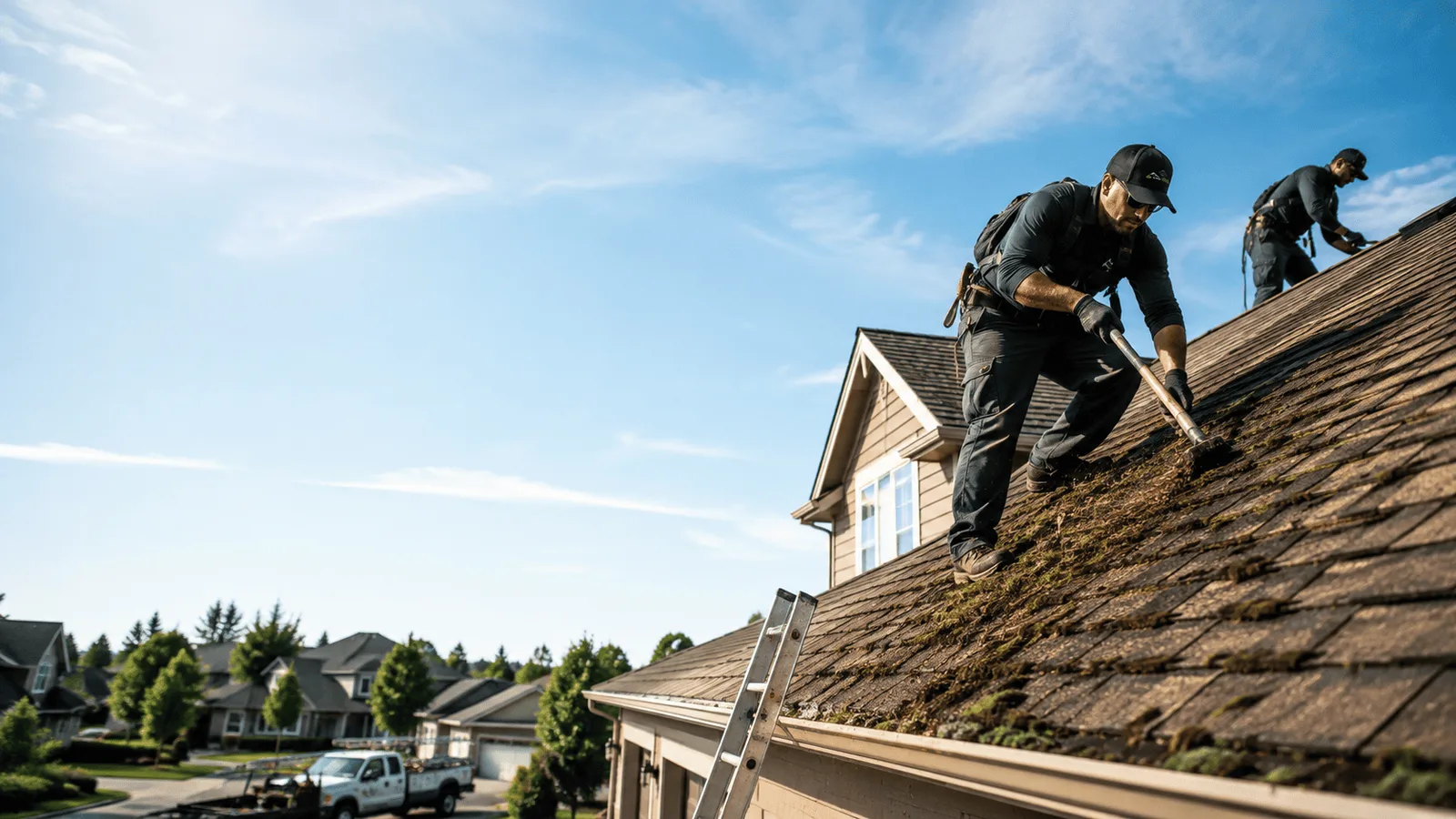 Roof Moss Removal in Fort Hall, ID near me